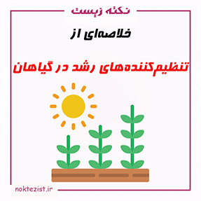 نکات کنکوری و مهم تنظیم کننده‌های رشد در گیاهان