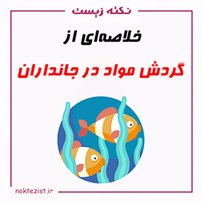 تدریس و نکات مهم گردش مواد در جانداران